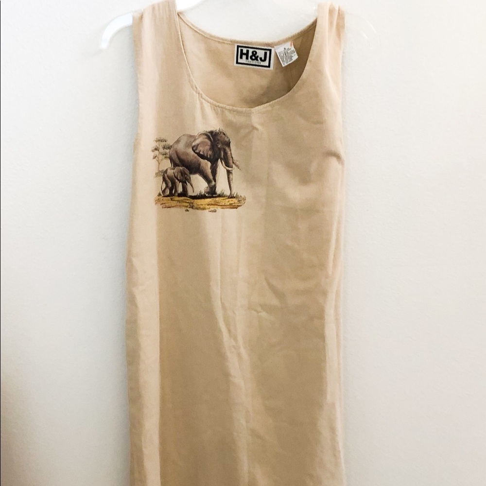Vintage elephant dress